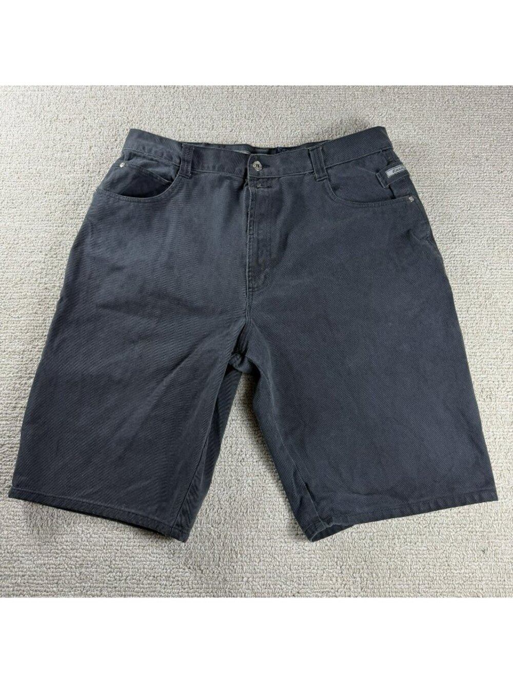 Vintage Paco Studded Baggy Denim Shorts Gray Men’s Size 38 x  11